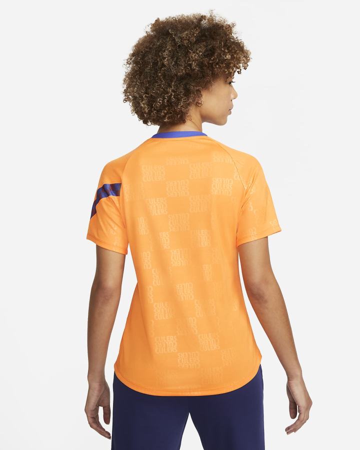 Nike FC Barcelona Dri-FIT Pre-Match Soccer Top Ženske Majice Narančaste Kraljevska Plava Crne | HR-61892VHGJ