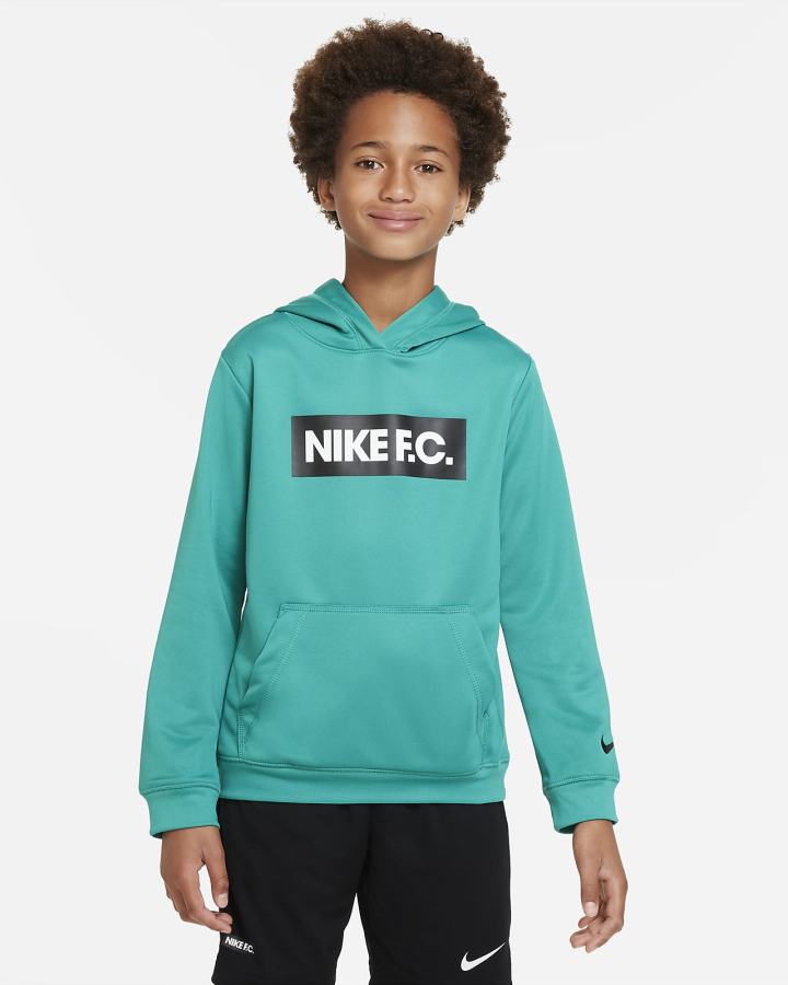 Nike F.C. Kids Soccer Za Djevojčice Majica S Kapuljačom Zelene Bijele Crne | HR-10972NTBZ