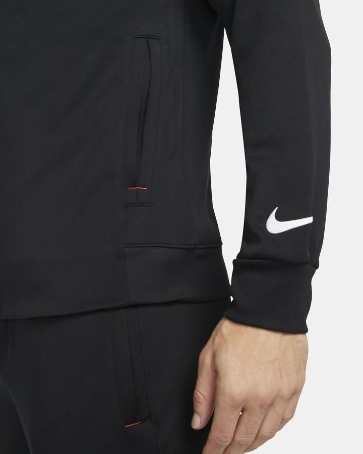 Nike F.C. Soccer Tracksuit Muške Trenirke Crne Bijele | HR-80234HFZD