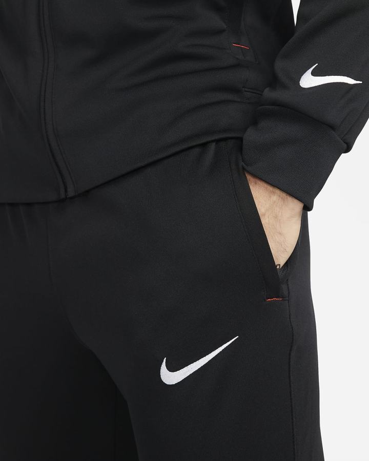 Nike F.C. Soccer Tracksuit Muške Trenirke Crne Bijele | HR-80234HFZD