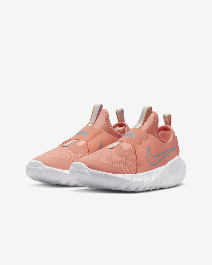 Nike Flex Runner 2 Kids Road Za Djevojčice Tenisiće Crvene Zlatne Plave | HR-12607NTPH