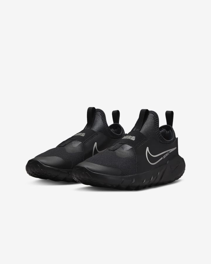 Nike Flex Runner 2 Kids Road Za Djevojčice Tenisiće Crne Tamno Sive Plave Sive | HR-27946BVTR