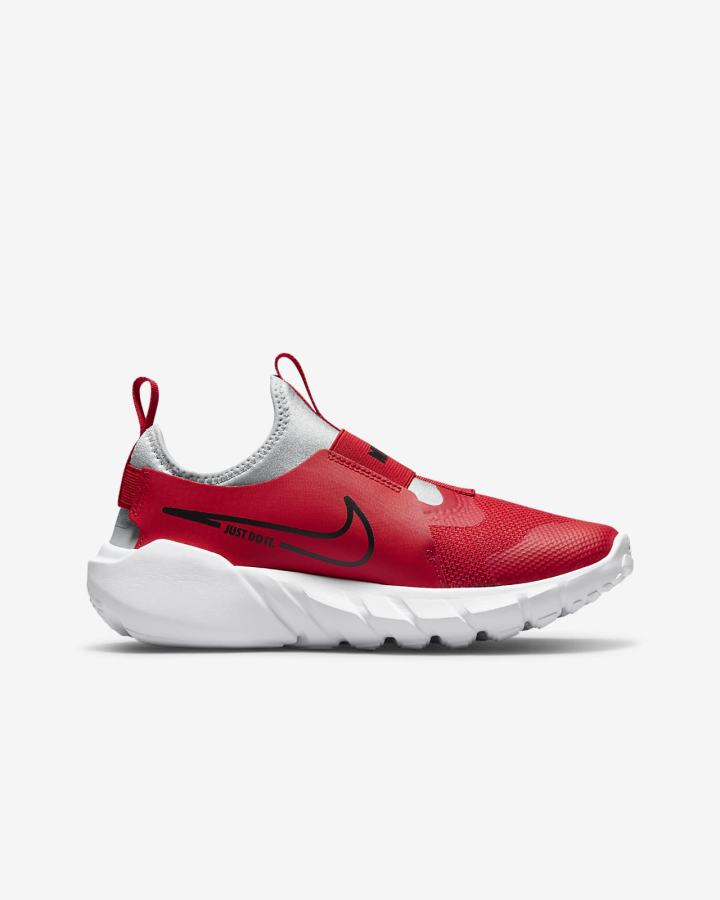 Nike Flex Runner 2 Kids Road Za Djevojčice Tenisiće Crvene Svijetlo Sive Plave Crne | HR-30128ULQA