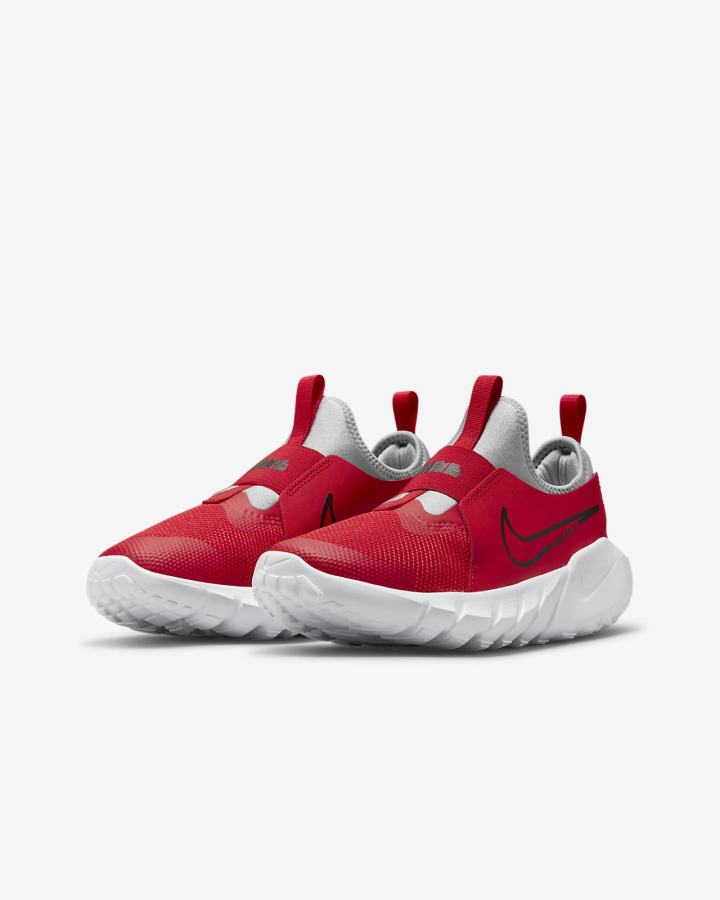 Nike Flex Runner 2 Kids Road Za Djevojčice Tenisiće Crvene Svijetlo Sive Plave Crne | HR-30128ULQA