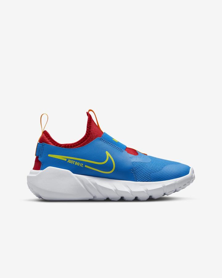 Nike Flex Runner 2 Kids Road Za Djevojčice Tenisiće Plave Crvene Zlatne Zelene | HR-85479FPYM