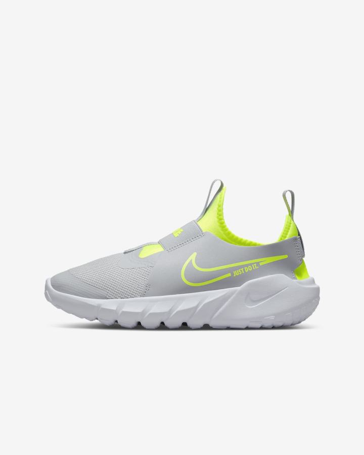 Nike Flex Runner 2 Kids Road Za Djevojčice Tenisiće Sive Plave | HR-93246HZCU