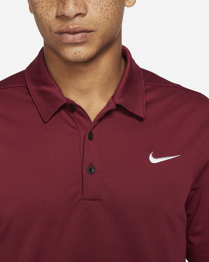 Nike Football Muške Polo Majice Bordo Crne Bijele | HR-48057ZVGQ