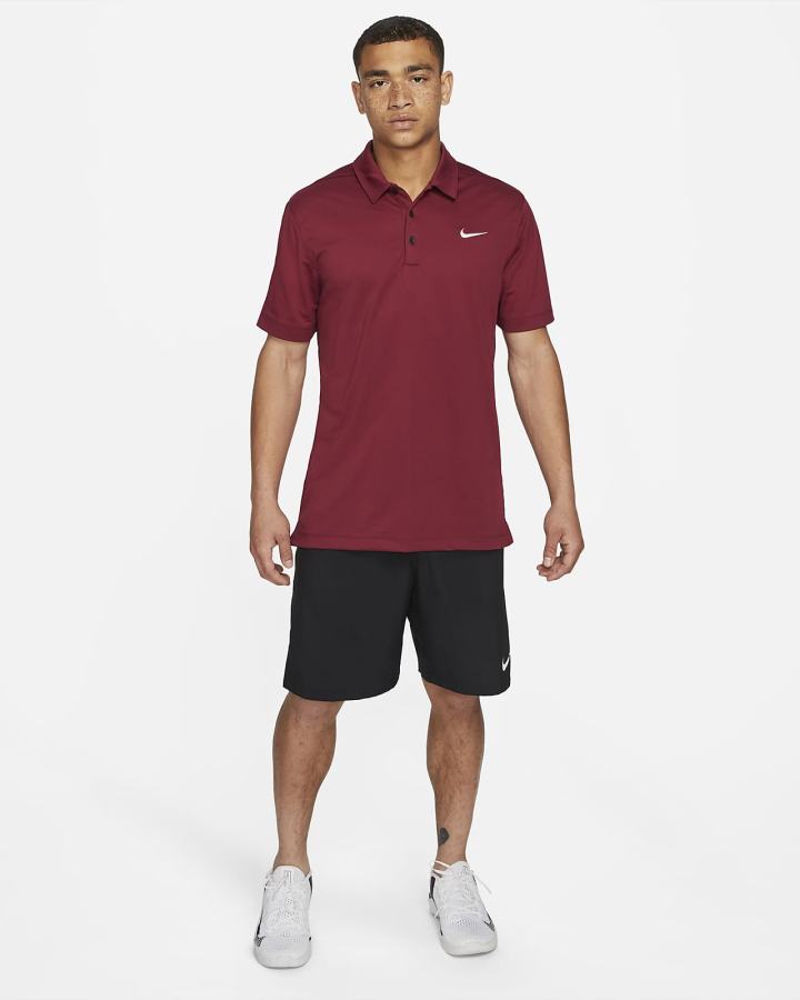 Nike Football Muške Polo Majice Bordo Crne Bijele | HR-48057ZVGQ