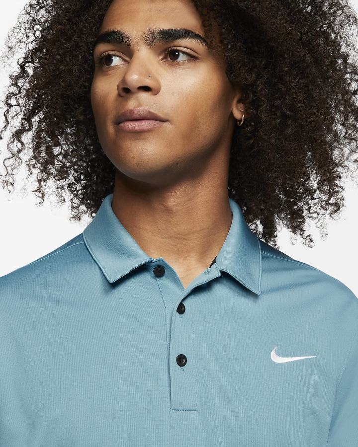 Nike Football Muške Polo Majice Crne Bijele | HR-90287CZRH