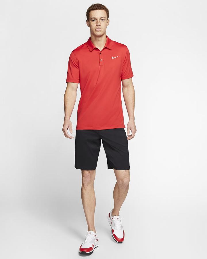 Nike Football Muške Polo Majice Crvene Crne Bijele | HR-58917VMPG