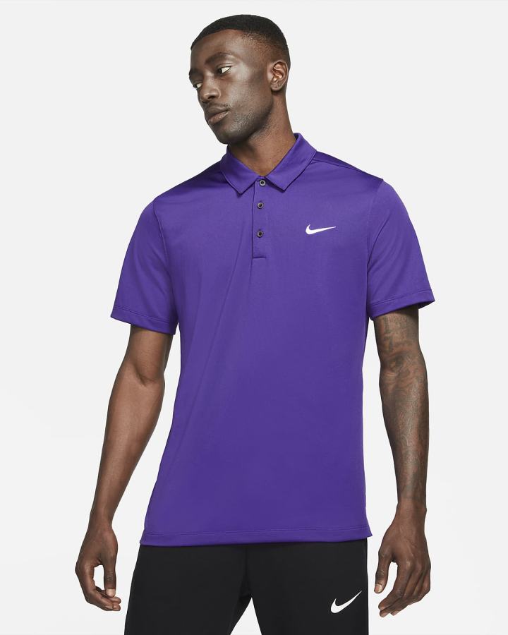 Nike Football Muške Polo Majice Ljubičaste Crne Bijele | HR-26975QRSD