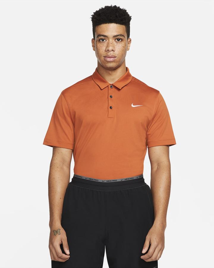 Nike Football Muške Polo Majice Narančaste Crne Bijele | HR-40127UWIY