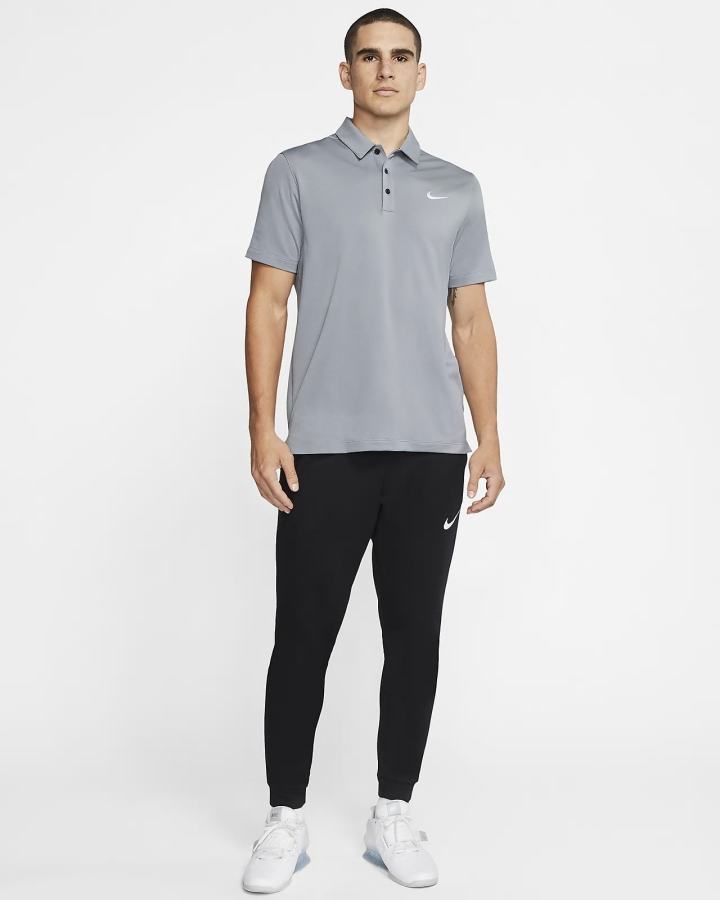 Nike Football Muške Polo Majice Sive Crne Bijele | HR-50724QXCH