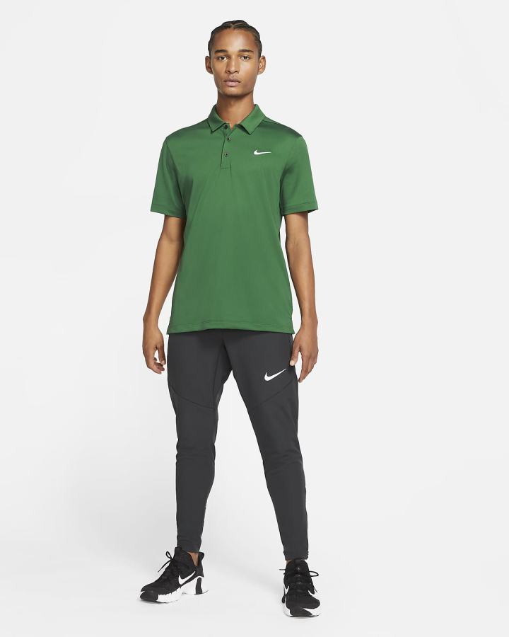 Nike Football Muške Polo Majice Zelene Crne Bijele | HR-62345UEKI