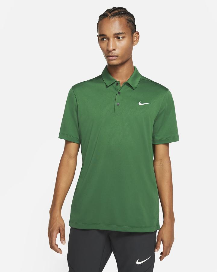 Nike Football Muške Polo Majice Zelene Crne Bijele | HR-62345UEKI