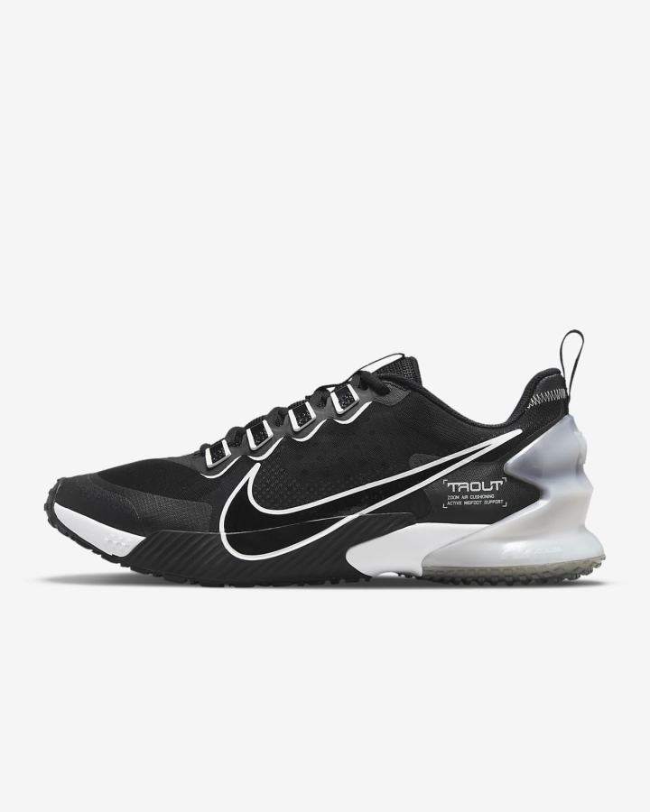 Nike Force Zoom Trout LTD Turf Muške Cipele Za Bejzbol Crne Tirkizne Bijele | HR-81693FJLY