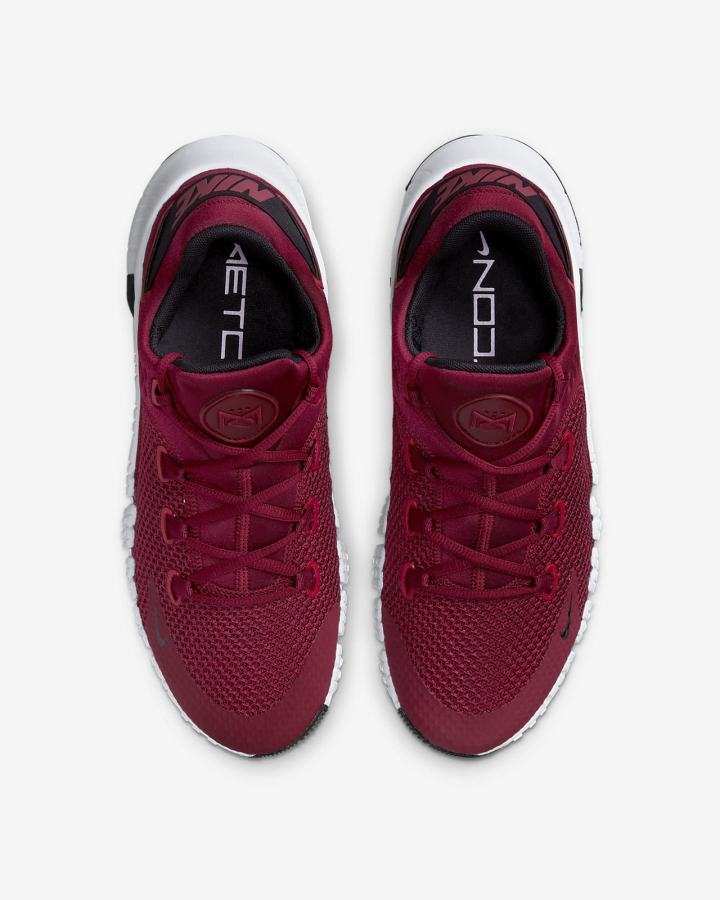 Nike Free Metcon 4 Muške Cipele Za Trening Bordo Crne Bijele | HR-15469UXMC