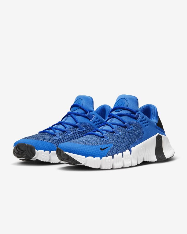 Nike Free Metcon 4 Muške Cipele Za Trening Plave Bijele Crne | HR-25108PWES