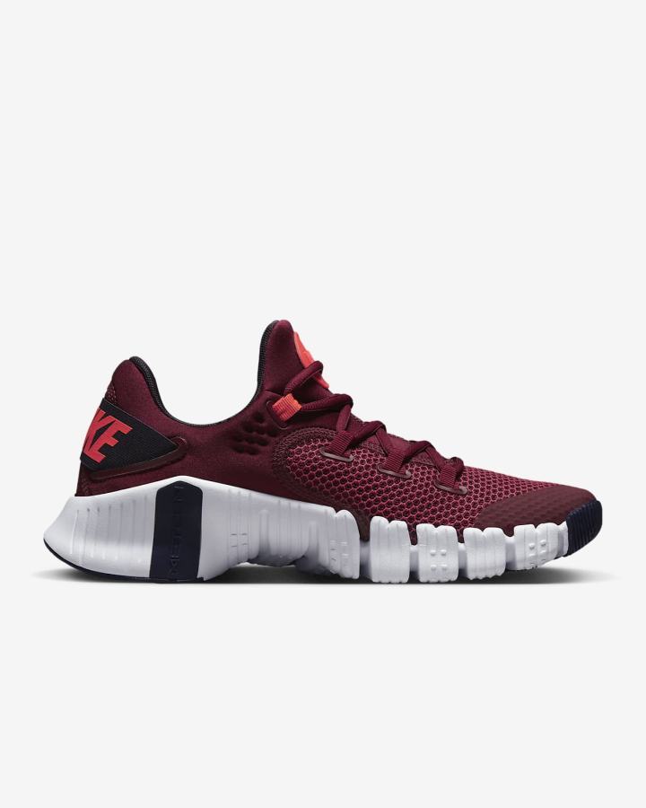 Nike Free Metcon 4 Muške Cipele Za Trening Crvene Ljubičaste Svijetlo Crvene | HR-70953ZELW