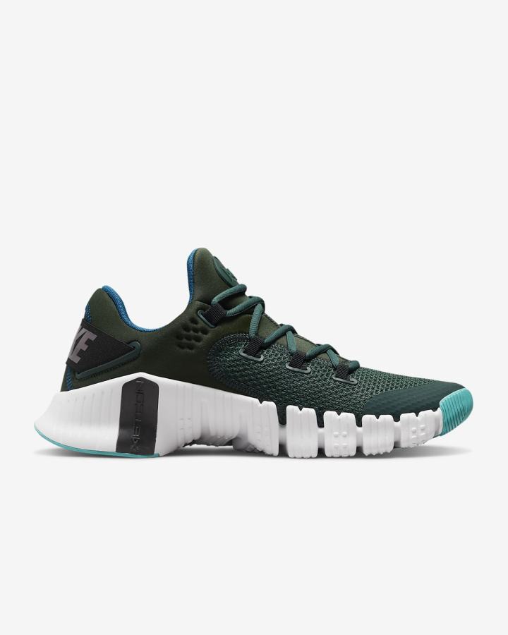 Nike Free Metcon 4 Muške Cipele Za Trening Zelene Crne Bijele | HR-90465YZMT