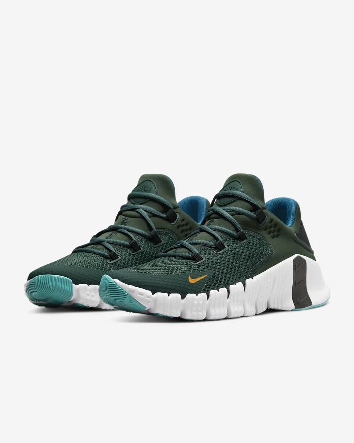 Nike Free Metcon 4 Muške Cipele Za Trening Zelene Crne Bijele | HR-90465YZMT