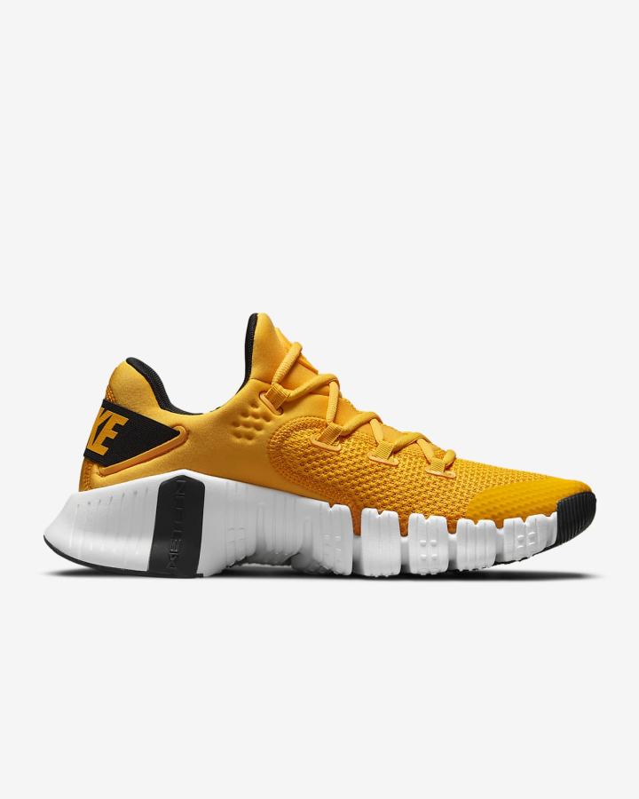 Nike Free Metcon 4 Ženske Cipele Za Trening Zlatne Crne Bijele | HR-06538HDTJ