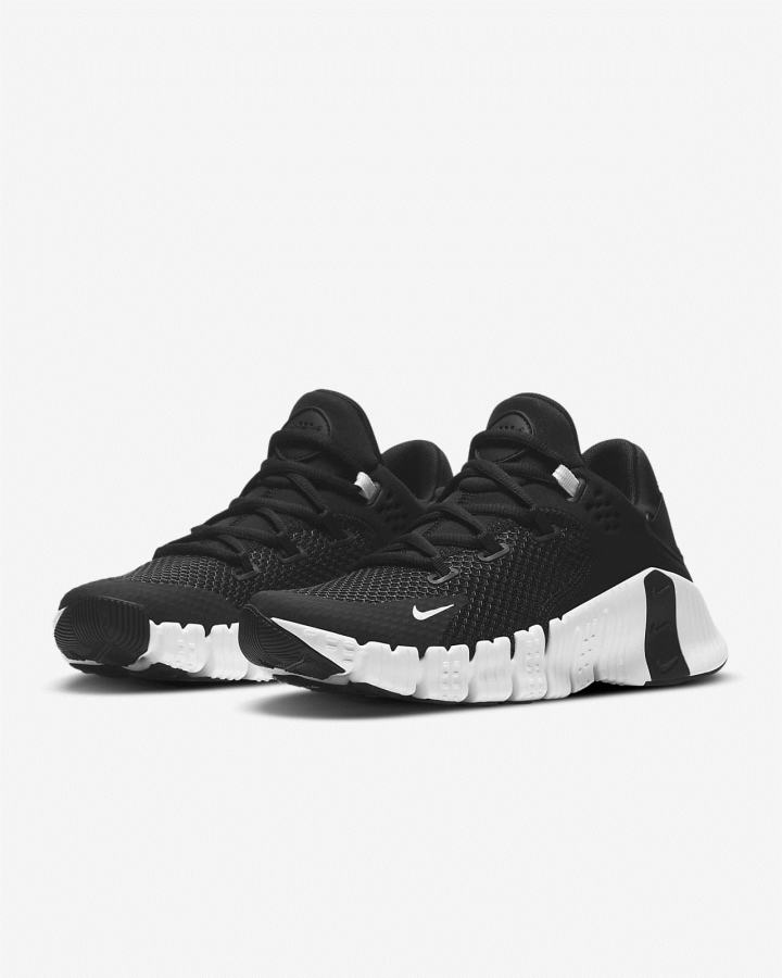 Nike Free Metcon 4 Ženske Cipele Za Trening Crne Bijele | HR-19735CFVB