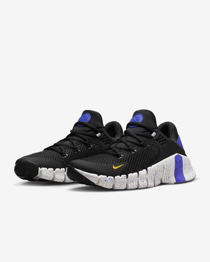 Nike Free Metcon 4 Ženske Cipele Za Trening Crne Žute | HR-24671PCJU