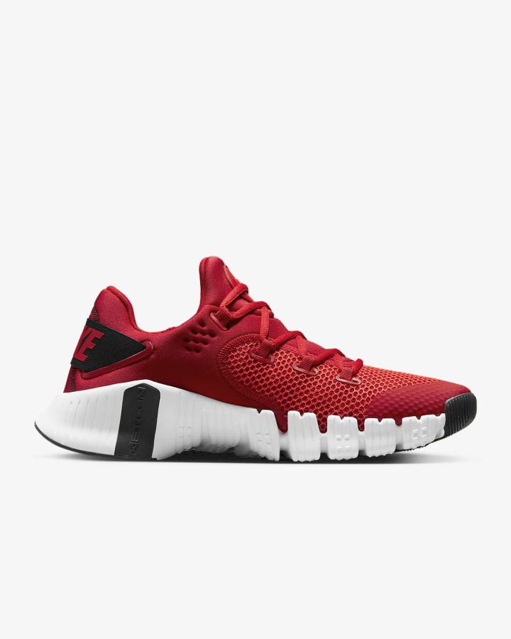 Nike Free Metcon 4 Ženske Cipele Za Trening Crvene Bijele Crne | HR-61742YZMA