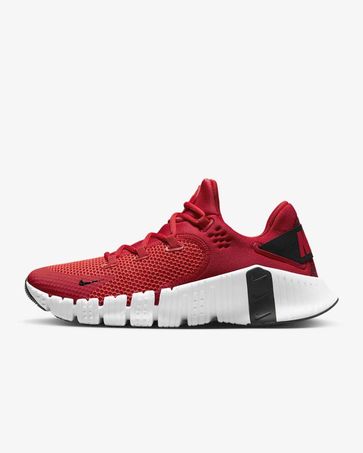 Nike Free Metcon 4 Ženske Cipele Za Trening Crvene Bijele Crne | HR-61742YZMA