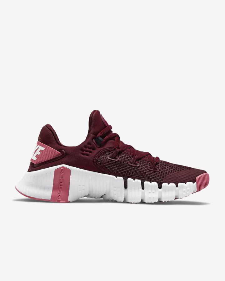 Nike Free Metcon 4 Ženske Cipele Za Trening Roze Crne Bijele | HR-80514BFJH