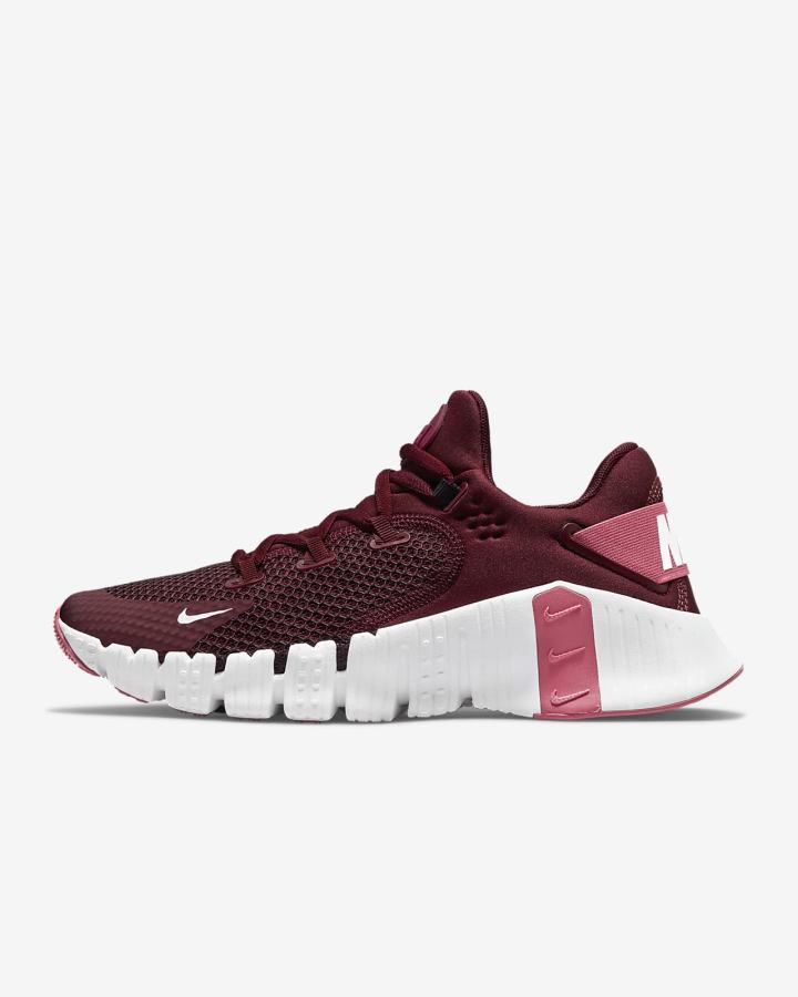 Nike Free Metcon 4 Ženske Cipele Za Trening Roze Crne Bijele | HR-80514BFJH