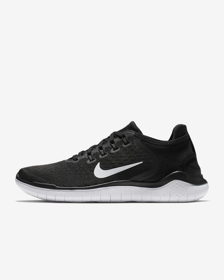 Nike Free RN 2018 Ženske Tenisiće Crne Bijele | HR-28149JGHT