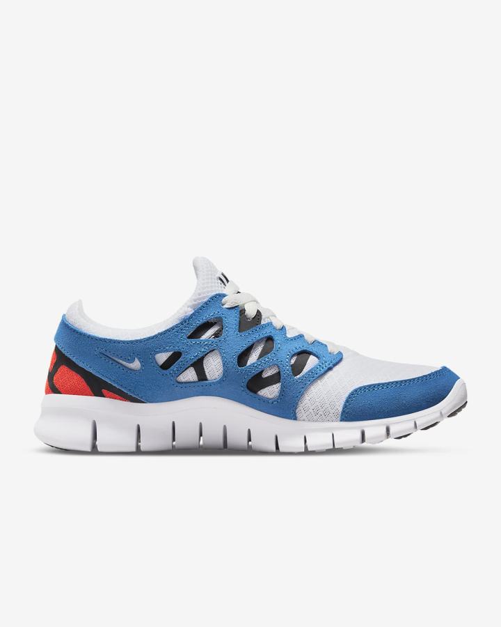 Nike Free Run 2 Ženske Tenisiće Bijele Plave Crne Crvene | HR-47598DMRA