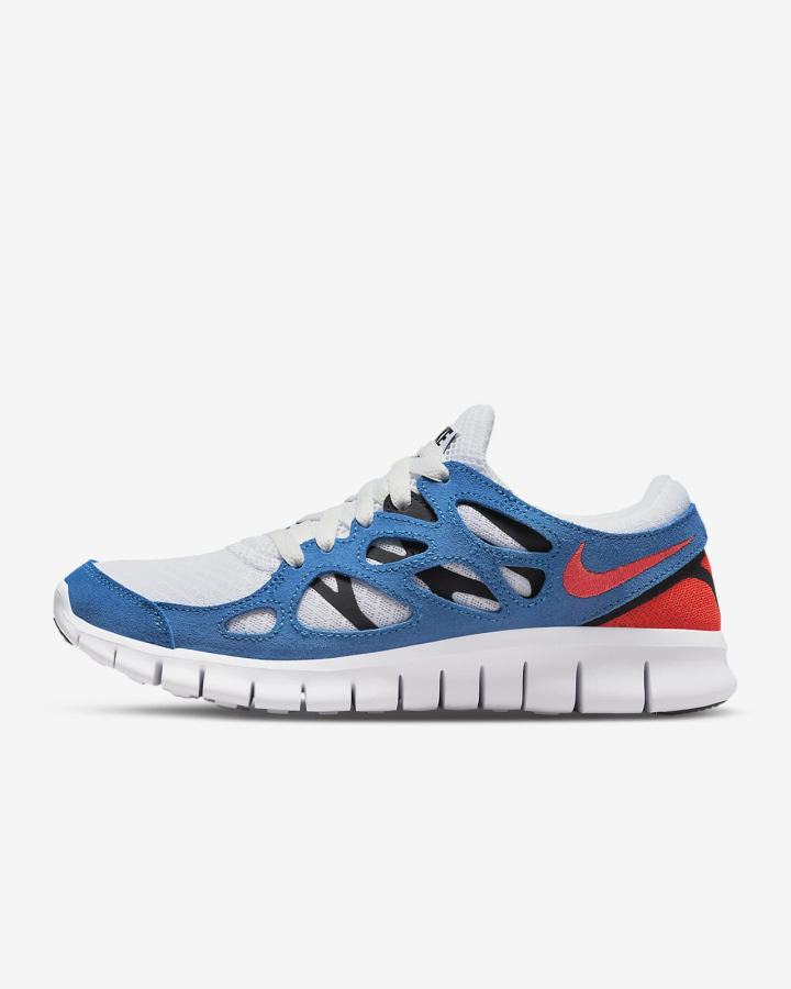 Nike Free Run 2 Ženske Tenisiće Bijele Plave Crne Crvene | HR-47598DMRA