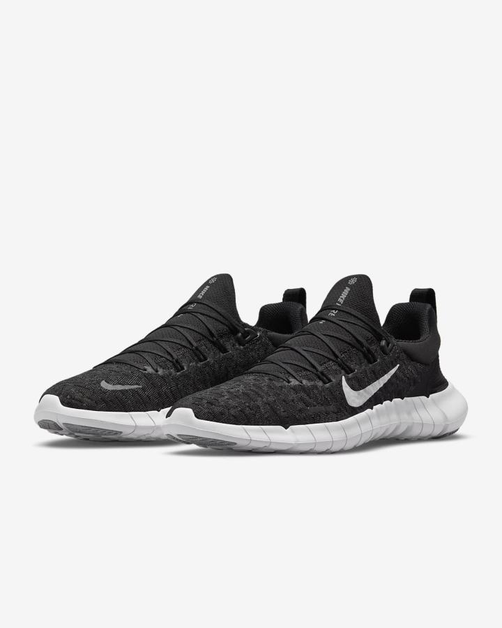 Nike Free Run 5.0 Road Ženske Tenisiće Crne | HR-39640FZWT