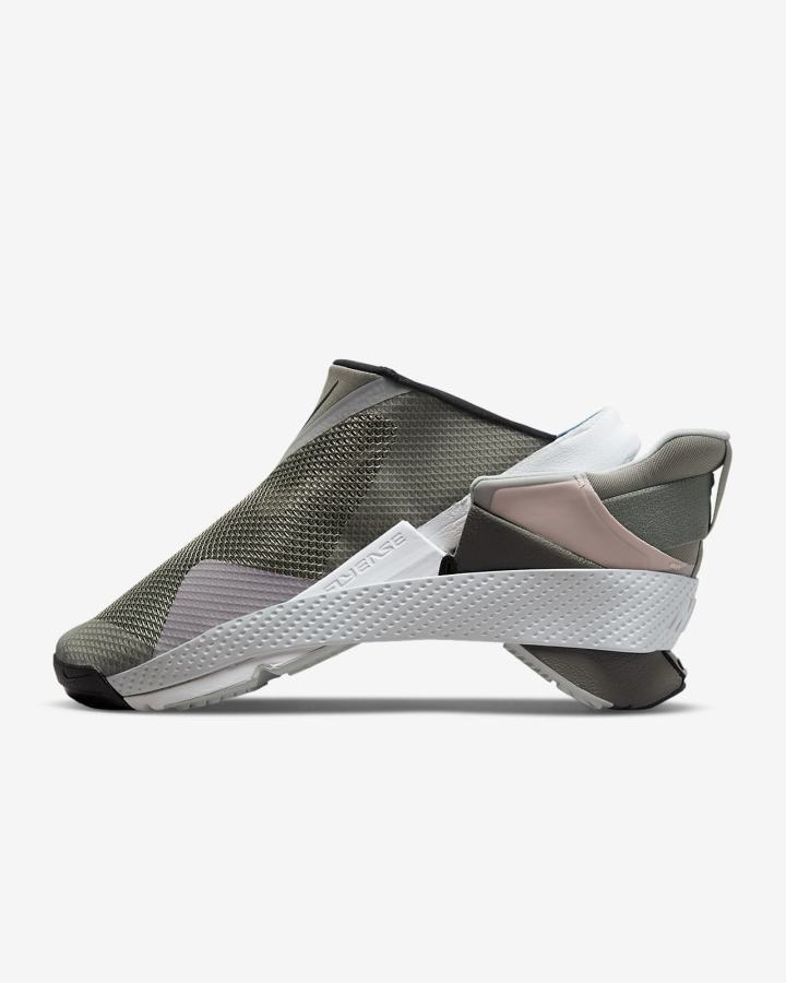 Nike Go FlyEase Easy On/Off Ženske Tenisiće Crne Bijele | HR-41273KGSY