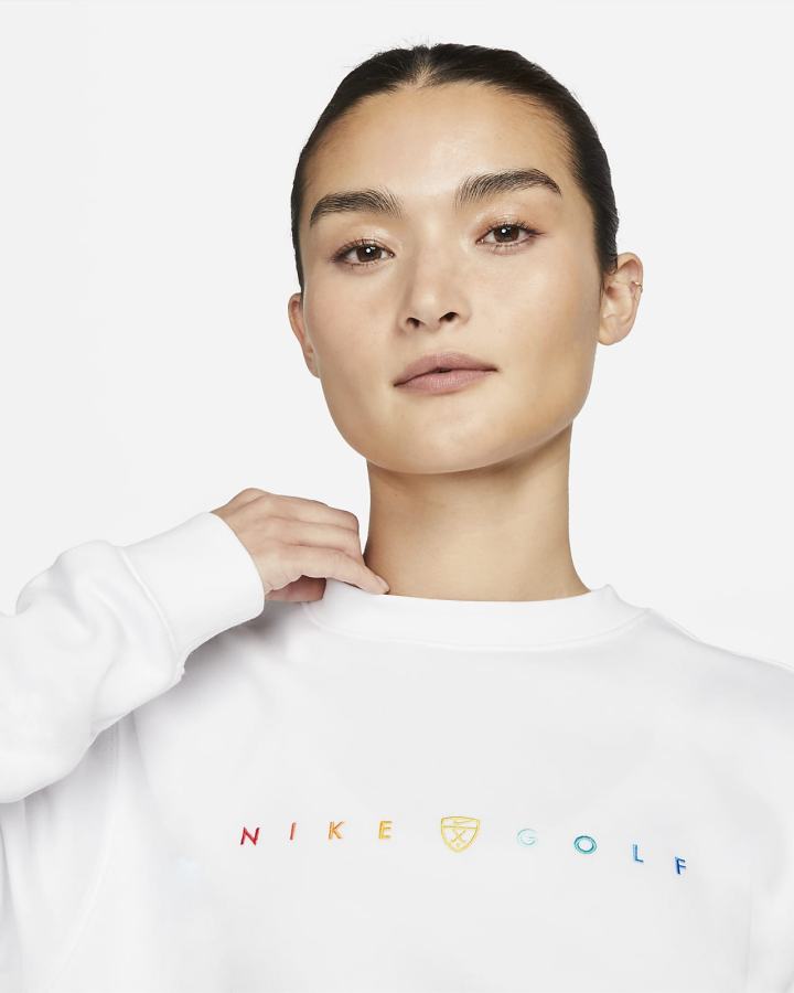 Nike Golf Crew Top Ženske Košulje Bijele | HR-97305QLPG