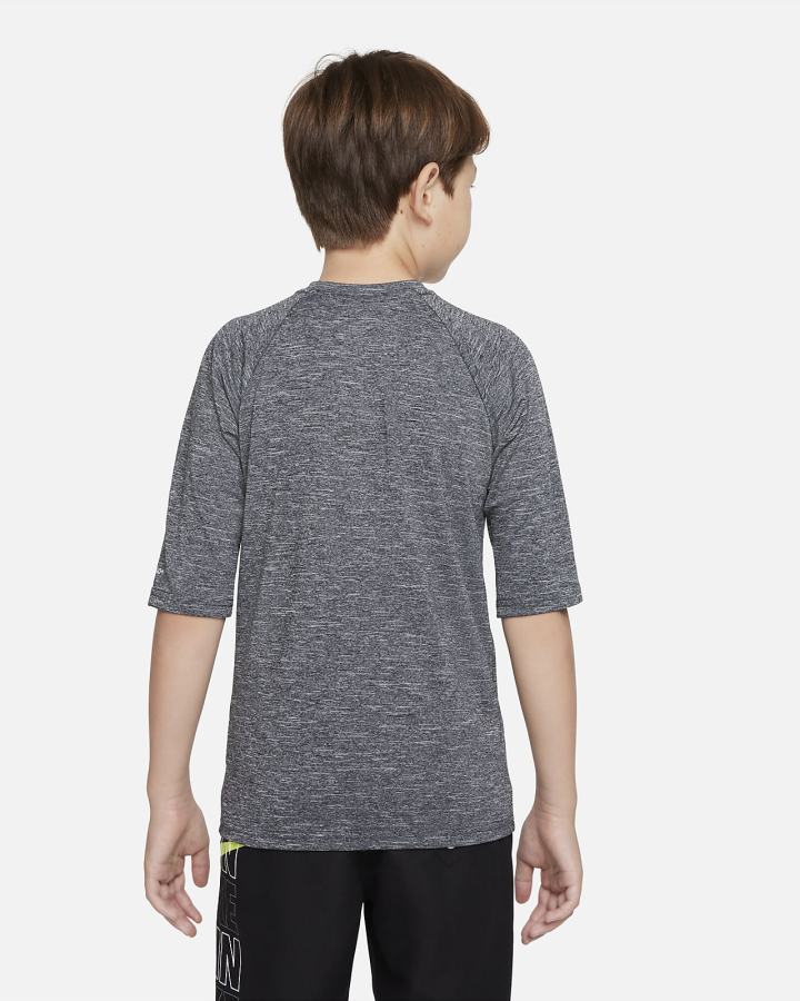 Nike Heather Kids Half Sleeve Hydroguard Za Dječake Majice Crne | HR-97610ZOGI