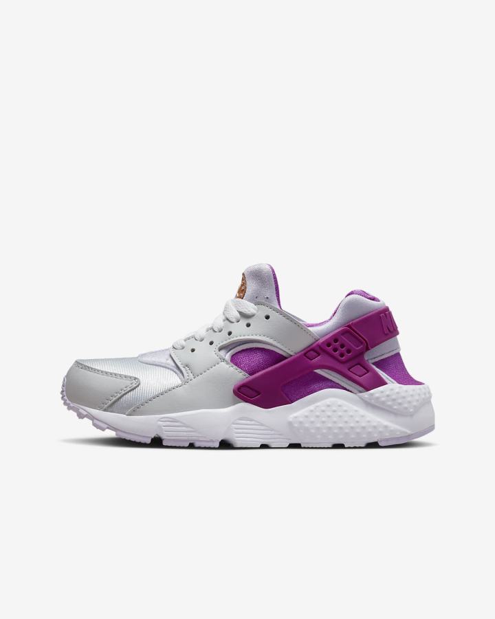 Nike Huarache Run Kids Za Djevojčice Tenisiće Platine Ljubičaste Metalne Bakrene | HR-14937XWSM