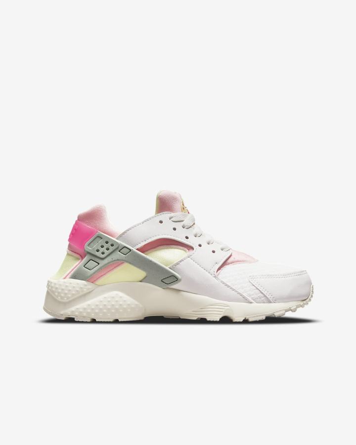 Nike Huarache Run Kids Za Djevojčice Tenisiće Bijele | HR-54086BACU