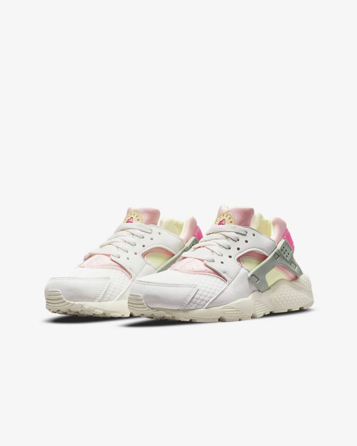 Nike Huarache Run Kids Za Djevojčice Tenisiće Bijele | HR-54086BACU