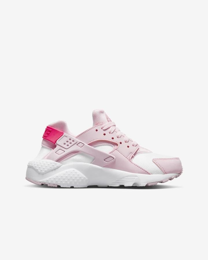 Nike Huarache Run Kids Za Djevojčice Tenisiće Roze Bijele Roze | HR-68459HSMN