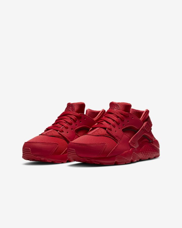 Nike Huarache Run Kids Za Djevojčice Tenisiće Crvene | HR-70851ZFJA