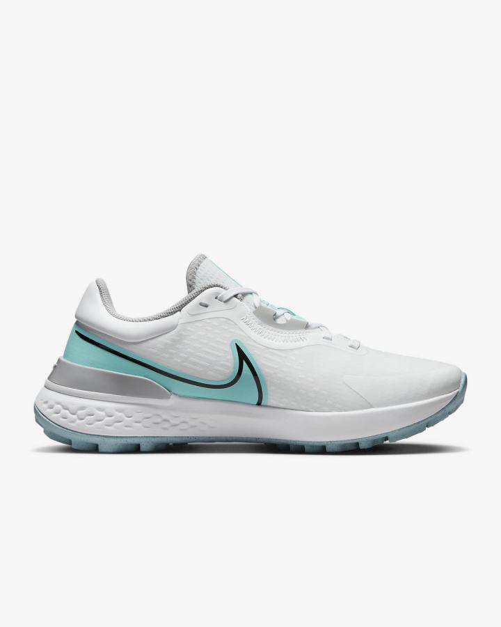 Nike Infinity Pro 2 Muške Cipele Za Golf Bijele Svijetlo Sive Crne | HR-78540KTFE