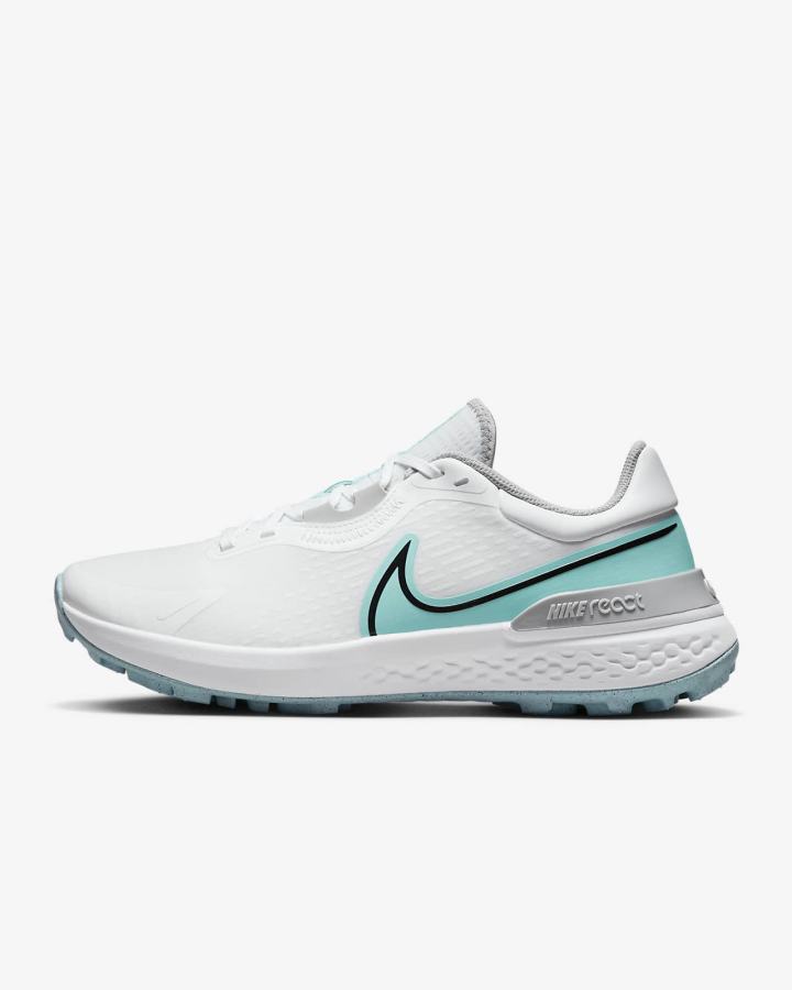 Nike Infinity Pro 2 Muške Cipele Za Golf Bijele Svijetlo Sive Crne | HR-78540KTFE