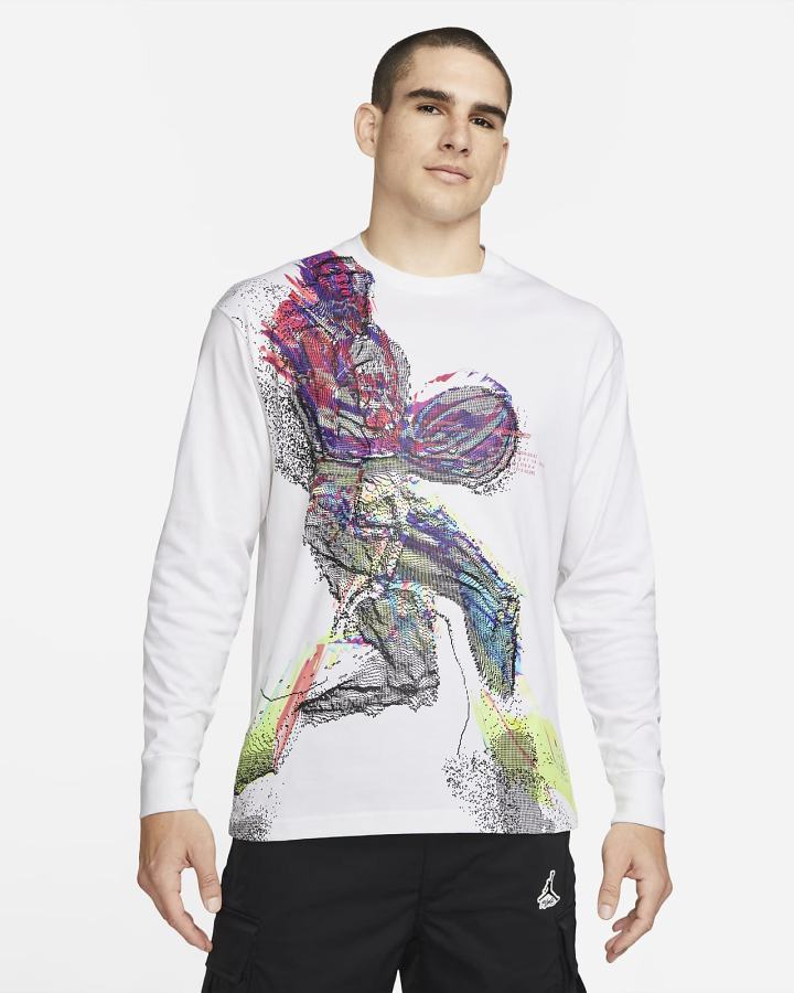 Nike Jordan 23 Engineered \'85 Long-Sleeve Muške Majice Bijele | HR-41958KSPM