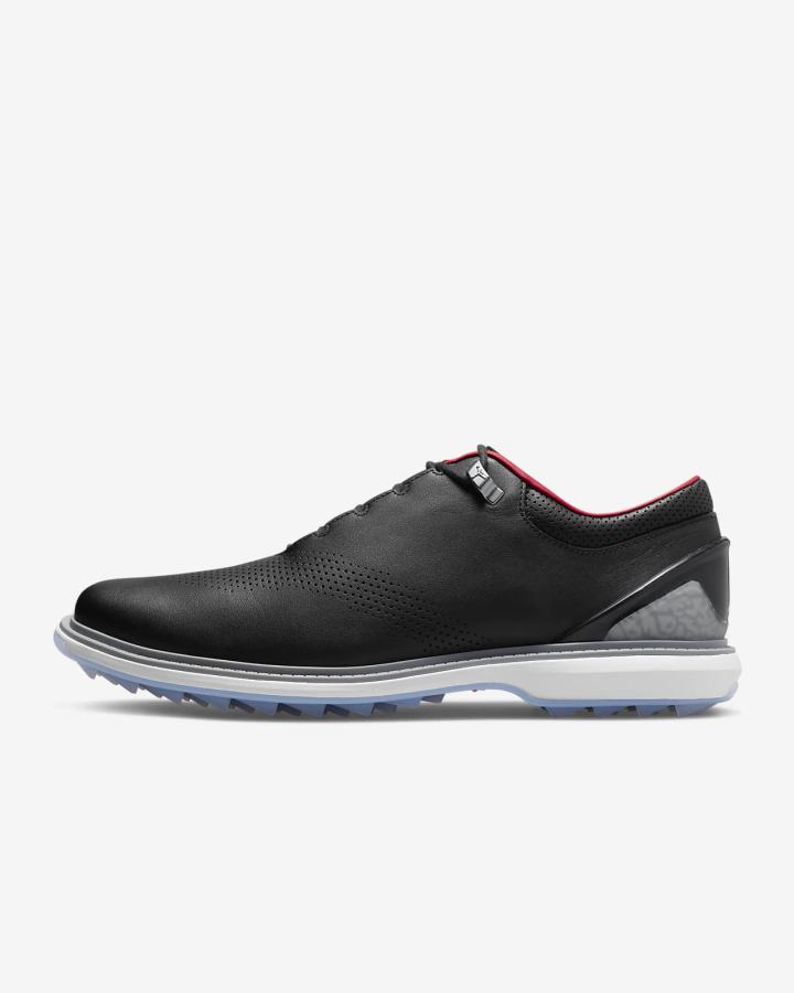 Nike Jordan ADG 4 Muške Cipele Za Golf Crne Sive Metalne Srebrne Bijele | HR-45896WITQ