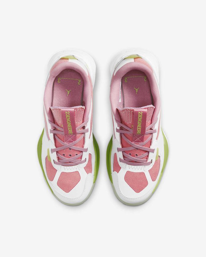 Nike Jordan Air 200E Kids Za Djevojčice Tenisiće Bijele Zelene Roze | HR-80695MUVR