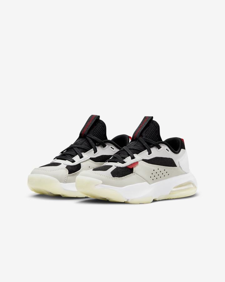 Nike Jordan Air 200E Kids Za Dječake Tenisiće Bijele Crne Bijele Crvene | HR-09671ITOH